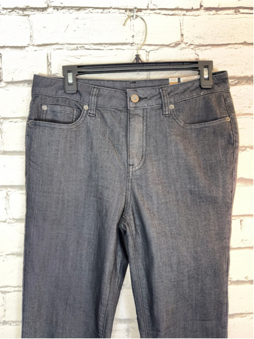 Women's Prana Kayla High Rise Jeans size 8 32 in Inseam Dark Denim Slim Straight - Picture 7 of 15